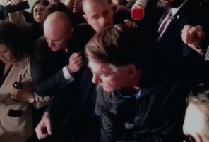 Ida de Bolsonaro à Câmara dos Deputados termina em tumulto; veja imagens