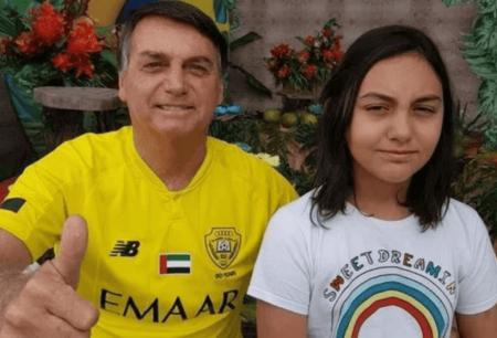 Bolsonaro e Laura