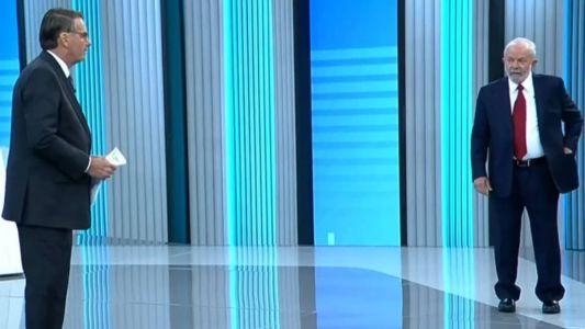 Bolsonaro e Lula estiveram frente a frente em debates eleitorais no ano passado