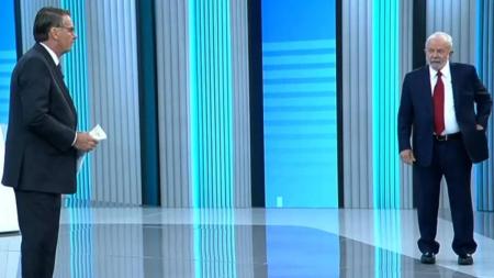 Bolsonaro e Lula estiveram frente a frente em debates eleitorais no ano passado