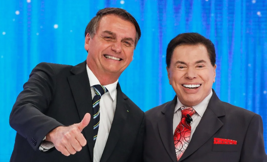 Bolsonaro lamenta morte de Silvio Santos: 'Exemplo de alegria e empreendedorismo'