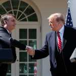Após ataque dos EUA ao Irã, Bolsonaro publica foto com Trump e Netanyahu