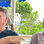 Bolsonaro e Castro tomam café com deputado que deve disputar a Prefeitura do Rio pelo PL