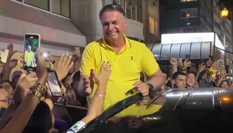 Influenciadores digitais da direita se reúnem antes da manifestação de Bolsonaro em SP