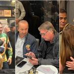 Pré-CPAC, Bolsonaro janta com apoiadores em churrascaria de Balneário Camboriú