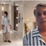 Internado, Bolsonaro caminha em hospital e diz que erisipela está 'sob controle'