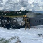Queda de avião da PF em BH pode ter sido causado por falha no motor, indica especialista