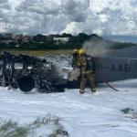 Queda de avião da PF em BH pode ter sido causado por falha no motor, indica especialista