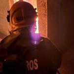 Bombeiros controlam incêndio em residência em Juiz de Fora