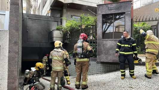 Bombeiros controlaram o incêndio rapidamente