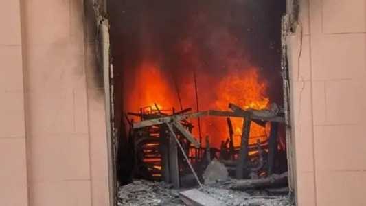 Instituto de Educação precisou encerrar as aulas após incêndio de grandes proporções