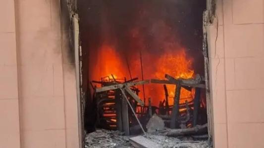 Instituto de Educação precisou encerrar as aulas após incêndio de grandes proporções