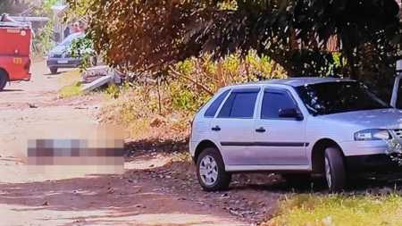 Bombeiros já encontraram a vítima morta