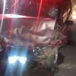 Batida na MG-129, em Outro Branco (MG), deixa dois feridos na madrugada deste domingo (3)