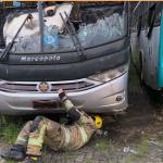 Garagem estava alugada por empresa terceira durante acidente com carcaça de ônibus em Juiz de Fora