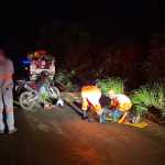 Casal fica ferido após perder o controle de moto na MGC-491