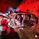 Motorista com sinais de embriaguez bate em carreta na BR-353 e esconde cerveja em MG