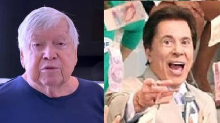 Boni, ex-executivo da Globo, e Silvio Santos