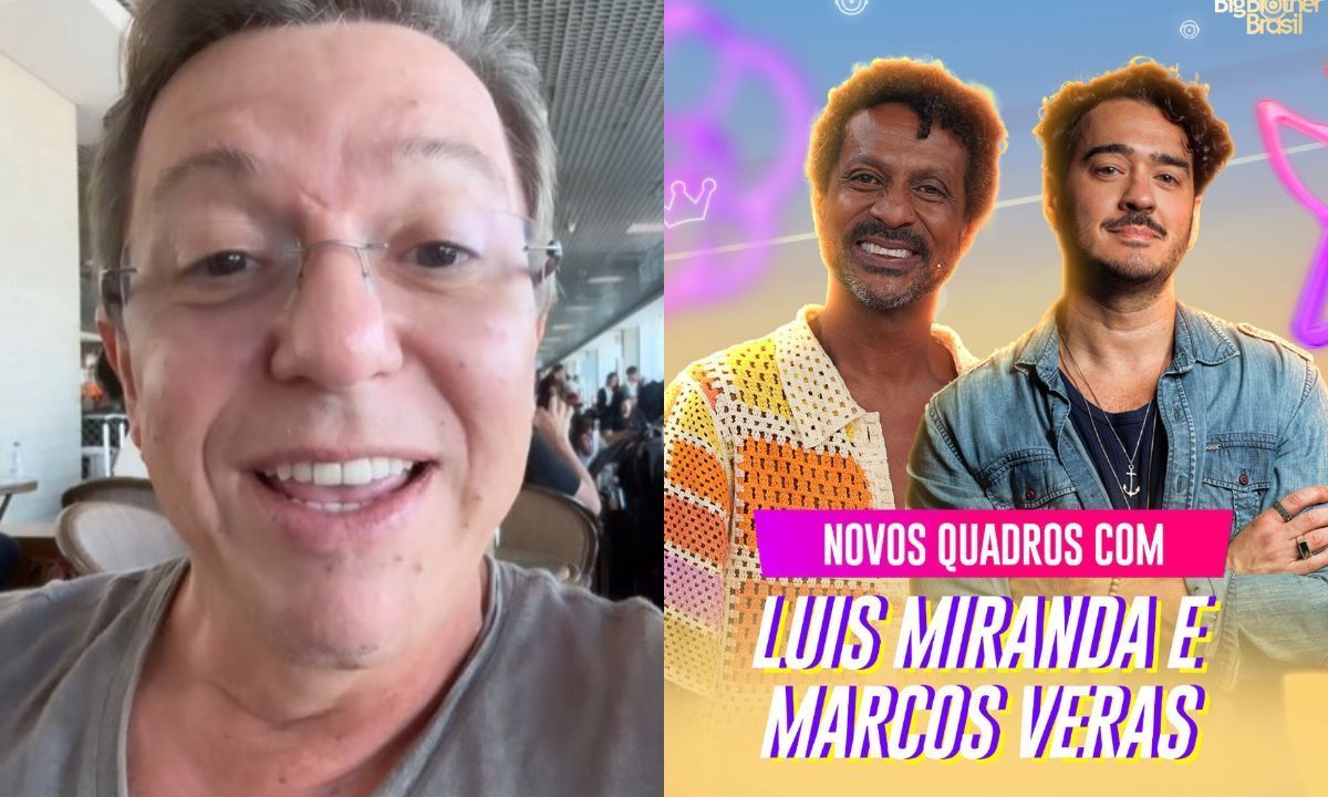 BBB 24: Boninho confirma novo quadro com Luis Miranda e Marcos Veras