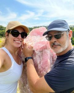 William Bonner e Natasha Dantas estão casados há sete anos