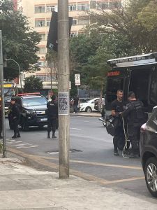 Bope é acionado no Sindicato dos Jornalistas, em BH