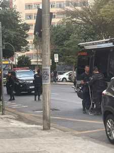 Bope é acionado no Sindicato dos Jornalistas, em BH