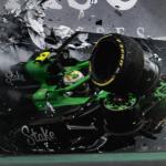 F1: Bortoleto reage à batida a 339km/h, manda recado e revela se correrá no domingo