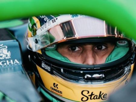 Gabriel Bortoleto com a Sauber para o GP da Inglaterra de Fórmula 1 em 2025