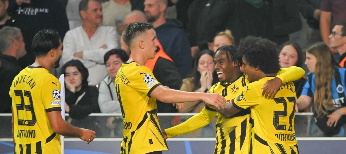 Fora de casa, Borussia Dortmund supera Brugge pela estreia na Liga dos Campeões