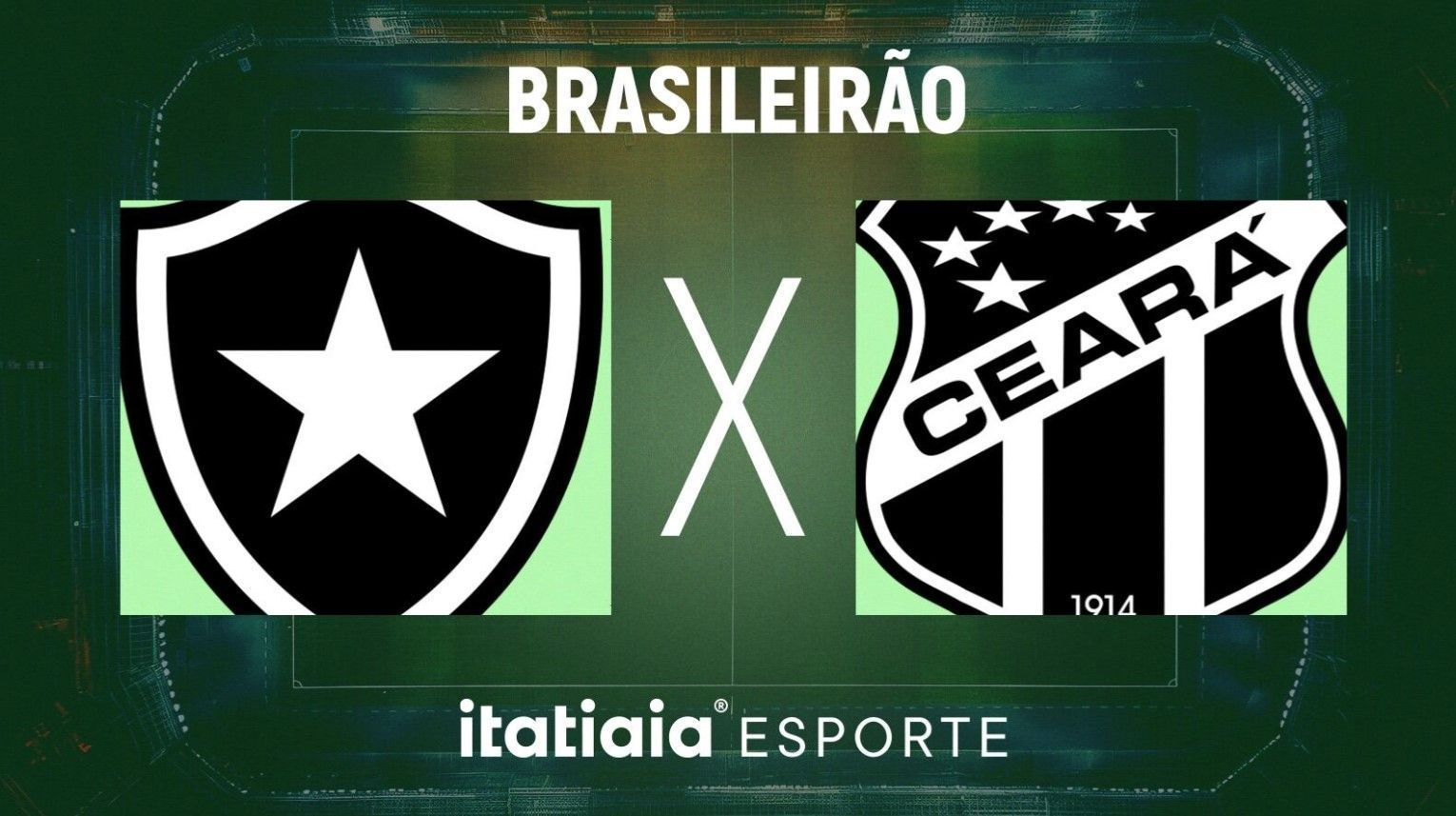 Horário e onde assistir ao vivo Botafogo x Ceará, pelo Brasileirão
