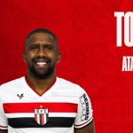 Botafogo-SP anuncia a contratação de Jonas Toró, atacante ex-São Paulo