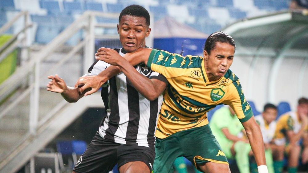 Cuiabá bate Botafogo de virada e sai na frente nas quartas do Brasileiro Sub-17