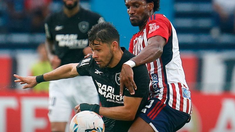 Botafogo empata com o Junior e avança como segundo do Grupo D na Libertadores