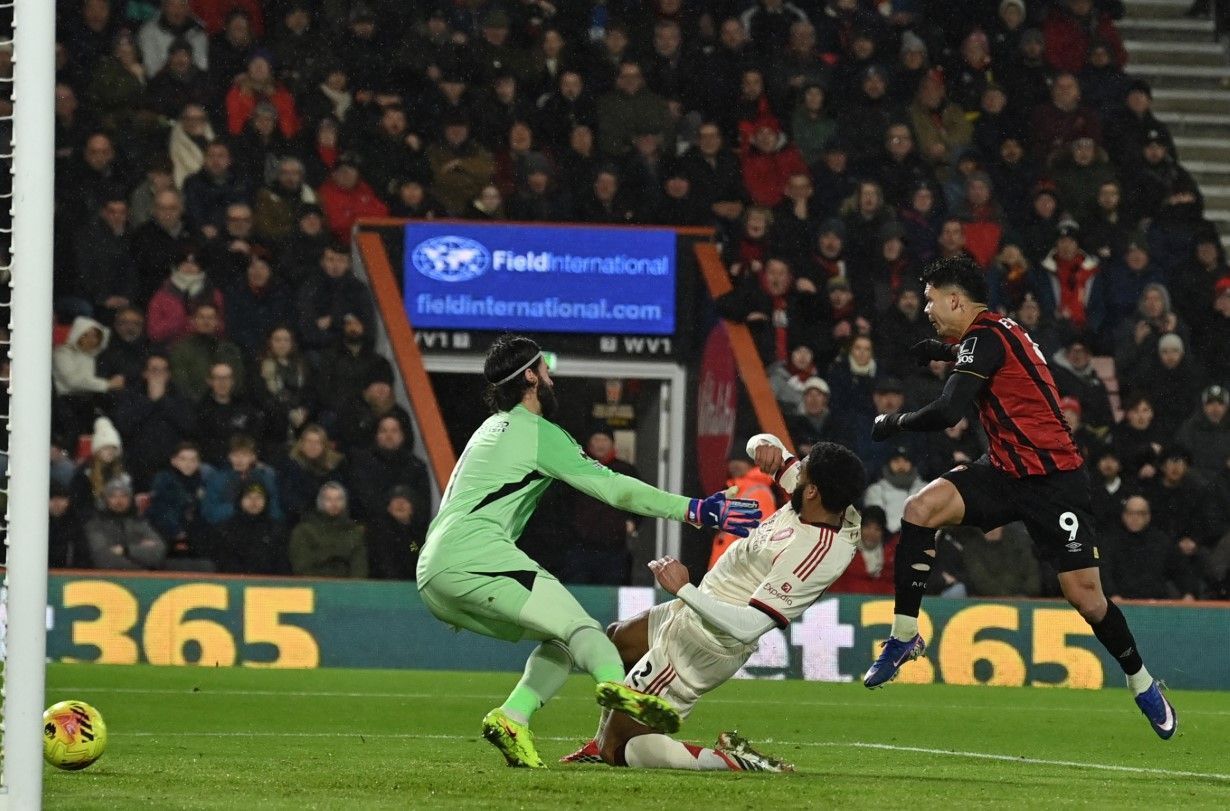 Bournemouth marca no último minuto e vence o Liverpool pela Premier League