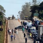 Acidente na BR-040: criança de 6 anos é entubada dentro do helicóptero do Corpo de Bombeiro