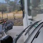 Vídeo: acidente entre carreta e carro na BR-381 fecha a rodovia na Grande BH