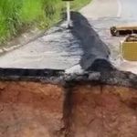 Vídeos: BR-381 tem trechos alagados e tomados por lama