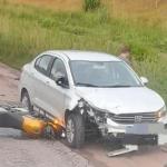 BR-381: acidente entre carro e moto fecha pistas próximo ao rio das Velhas