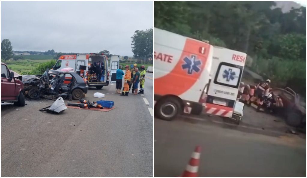Acidentes na BR-381 e na BR-365 matam quatro e deixam três em estado grave em MG