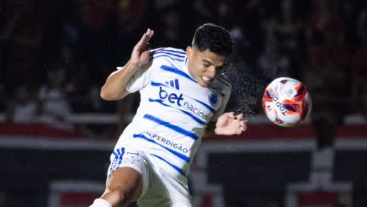 Bruno Rodrigues marcou no retorno ao Cruzeiro
