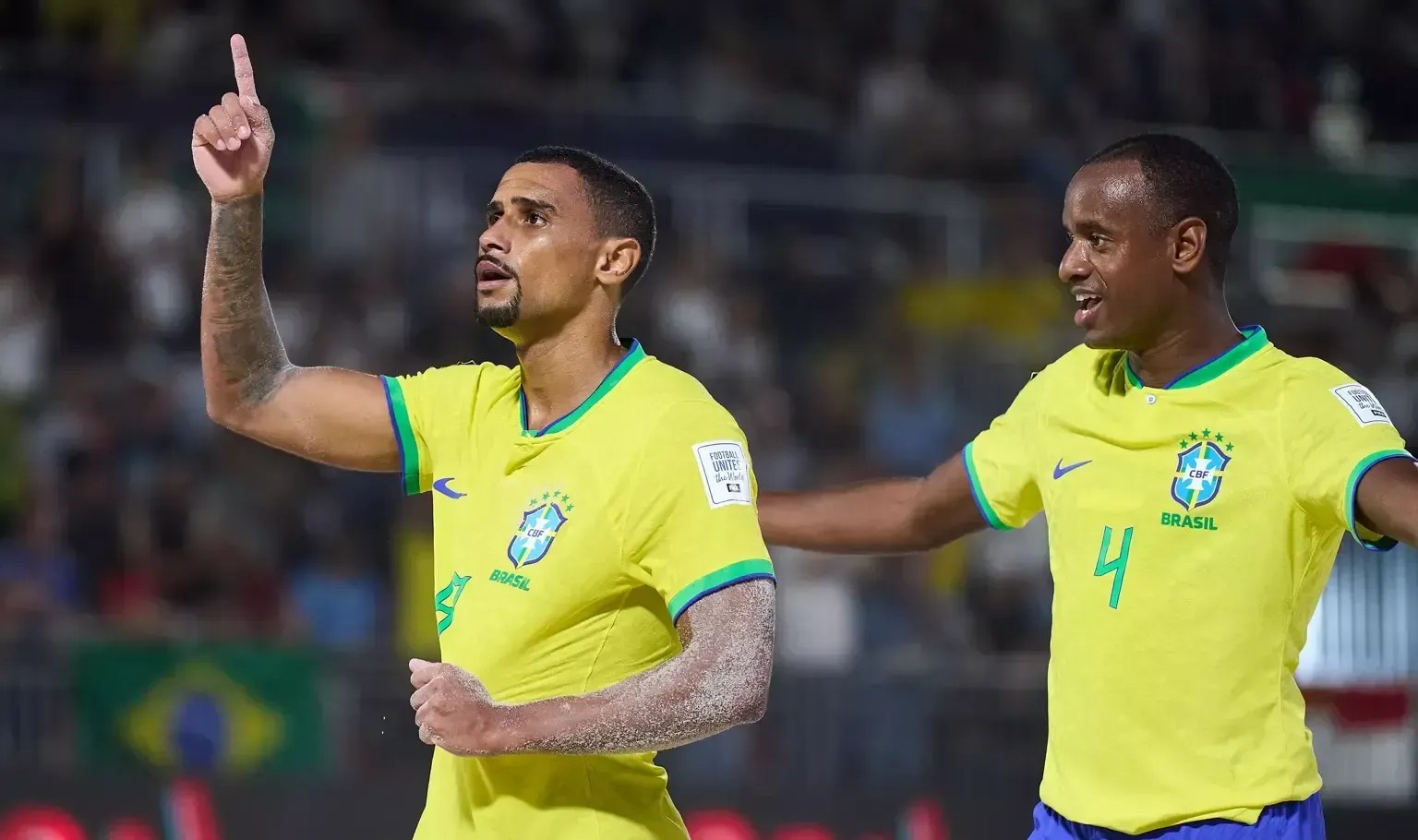 É hexa! Brasil supera Itália e conquista título da Copa do Mundo de Futebol de Areia