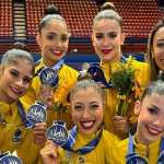 Brasil conquista a prata em Milão na Copa do Mundo de ginástica rítmica
