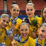 Brasil conquista a prata em Milão na Copa do Mundo de ginástica rítmica