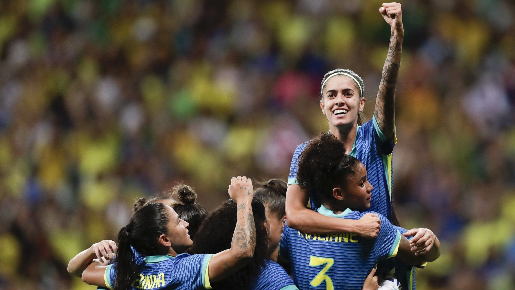 Com gol de Marta, Seleção Feminina volta a golear Jamaica em amistoso pré-Olimpíada