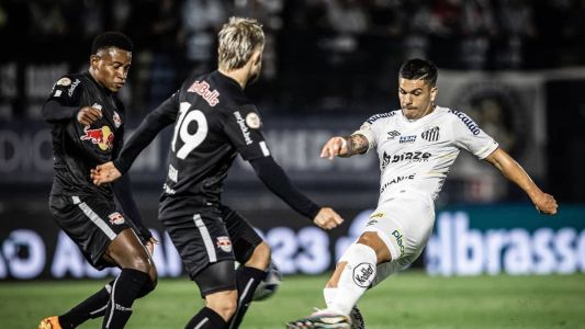 Bragantino e Santos no primeiro turno do Brasileirão