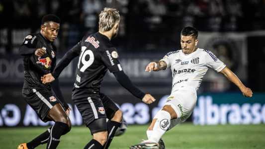 Bragantino e Santos no primeiro turno do Brasileirão