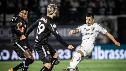 Bragantino e Santos no primeiro turno do Brasileirão