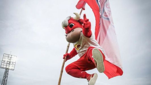O Toro Loko, mascote do Bragantino