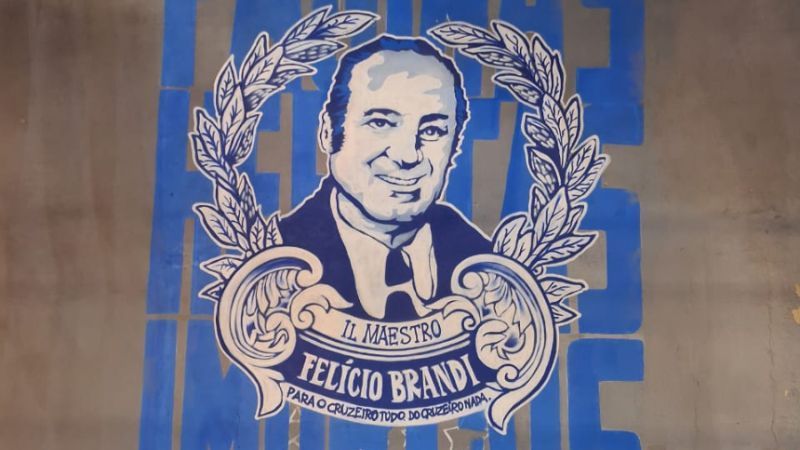 20 anos sem Felício Brandi: torcida faz homenagem a ex-presidente do Cruzeiro