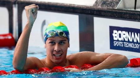 Brandonn Almeida, medalhista de bronze nos Jogos Pan-Americanos